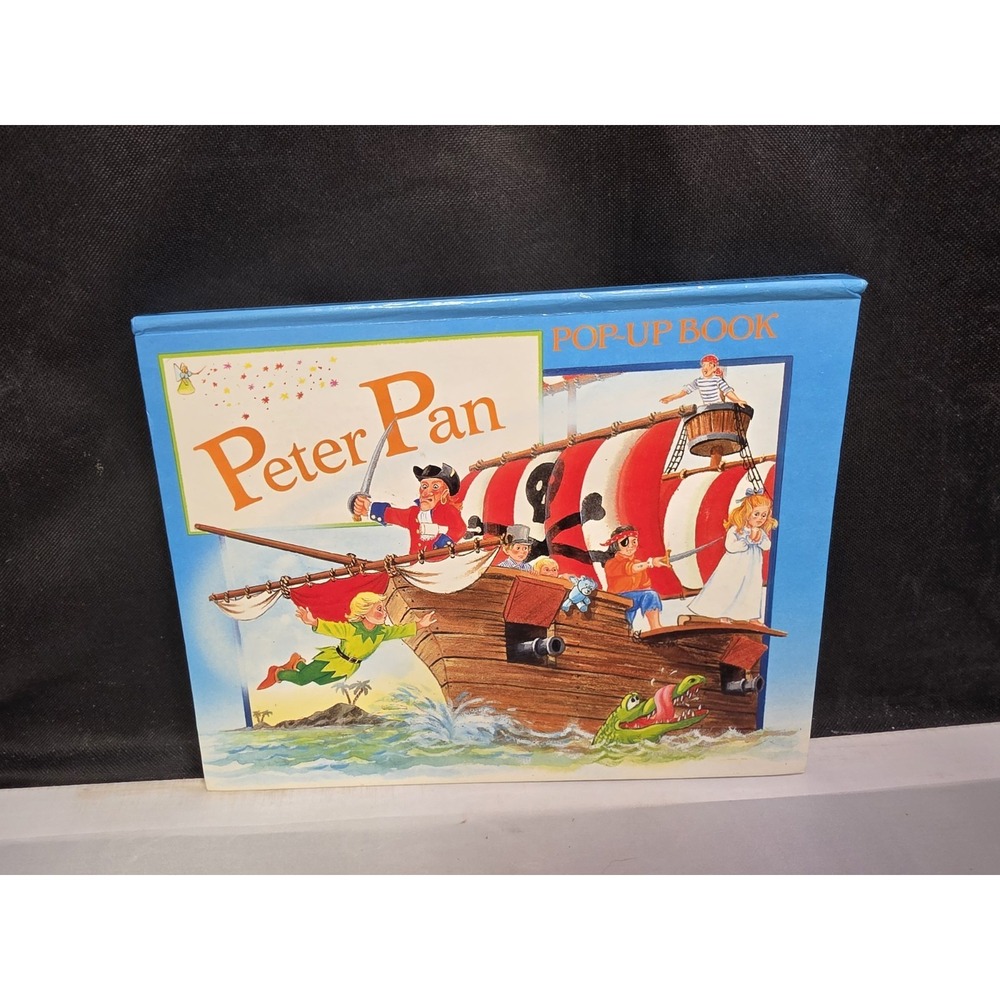 VINTAGE PETER PAN POP-UP BOOK 1993 Edition Great Condition Classic Captain Hook